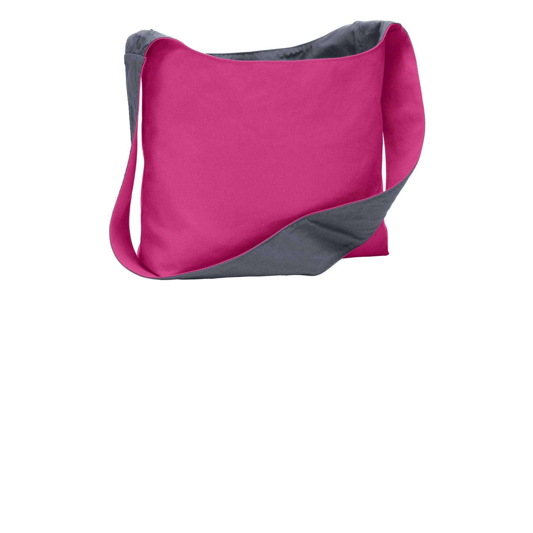 Port Authority-Port Authority® Cotton Canvas Sling Bag. BG405-MedTech-2